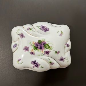 Vintage Norcrest Porcelain Trinket box